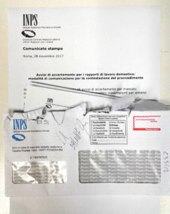 La comunicazione Inps