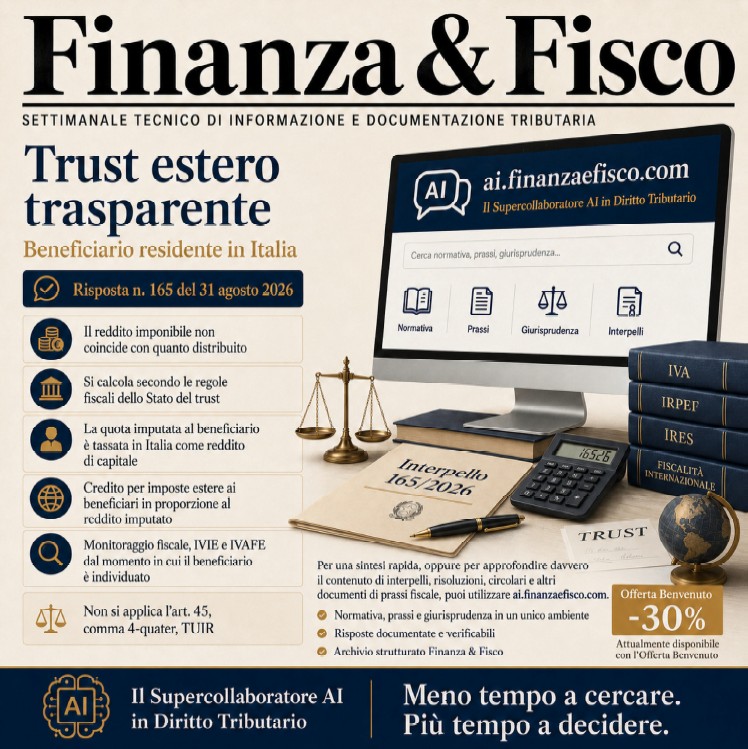 Trust estero trasparente